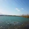 il lago del "Lotto 2" del Parco dei Renai