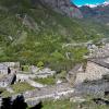 Panorama sulla Val Chisone e Fenestrelle